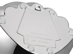 Reality RL RL LED Dekoleuchte SHELLY, Kunststoff, 17,5 x 14,5 x 12,5 cm Chromfarbig