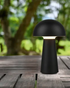 Reality RL RL mobile LED Tischlampe LENNON 21,6 cm schwarz