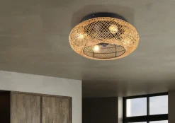 Reality RL RL Retrofit Deckenlampe LILLESAND mit Ventilator