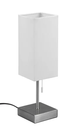 Reality RL RL Retrofit Tischlampe OLE 35 cm nickelfarbig /weiß