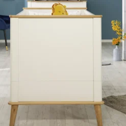 roba Babybett PAULINE weiß/ braun