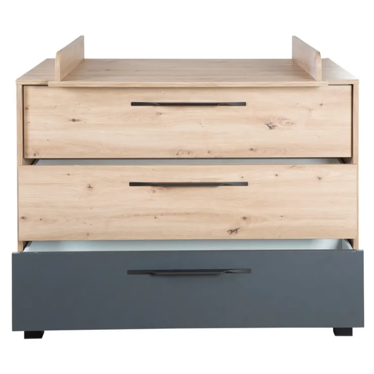 roba Wickelkommode ARTESANA braun/ grau