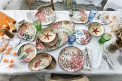 ROSE & TULIPANI Servierplatte oval SEA LIFE 2er Set