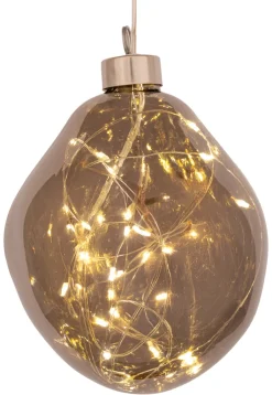 SAICO Deko Anhänger NUGGET4 10x10x10 cm Grau