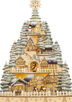 SAICO Lichtobjekt WEIHNACHTSDORF 12x30x42 cm