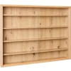Sammlervitrine MATS 80x60x9,5 cm Artisan-Eiche Dekor