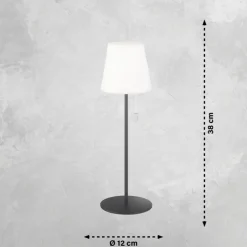 SCHÖNER-WOHNEN-Kollektion SCHÖNER WOHNEN-Kollektion Akku LED Tischlampe TALENT 38 cm mehrfarbig