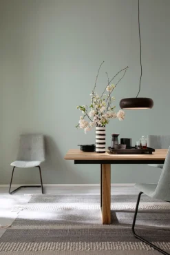 SCHÖNER-WOHNEN-Kollektion SCHÖNER WOHNEN-Kollektion LED Pendelleuchte WOOD 40 cm schwarz