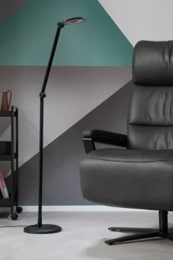 SCHÖNER-WOHNEN-Kollektion SCHÖNER WOHNEN-Kollektion LED Stehlampe OFFICE 128 cm schwarz