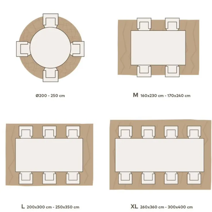 SCHÖNER WOHNEN-Kollektion Teppich VISION 200 x 290 cm beige
