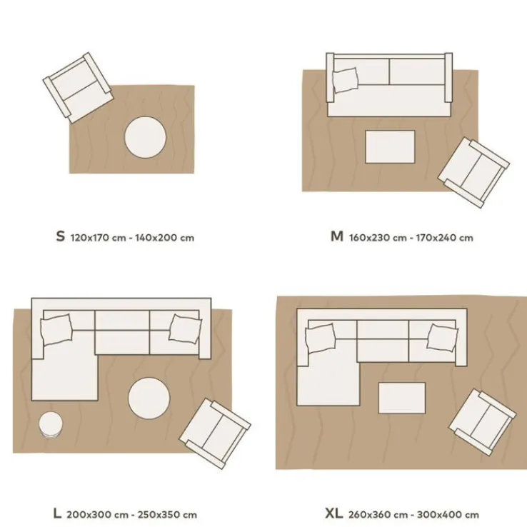 SCHÖNER WOHNEN-Kollektion Teppich VISION 200 x 290 cm beige