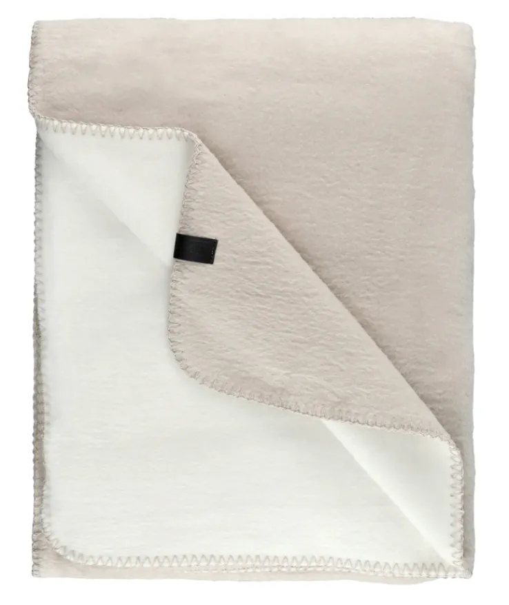 SCHÖNER-WOHNEN-Kollektion SCHÖNER WOHNEN-Kollektion Wohndecke NORDICA 150 x 200 cm stein/weiß