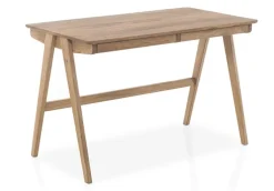 Schreibtisch DELIA Asteiche massiv geölt ca. 120 x 75 x 65 cm