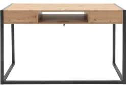 Schreibtisch DENVER 120 x 60 cm anthrazit/ Artisan Oak
