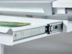 Schreibtisch HANNES 110 x 68 cm Weiß