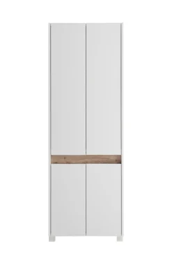 Schuhschrank COSMO 57 x 165 cm weiß
