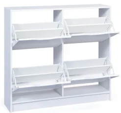 Schuhschrank NOAH 8-B weiß