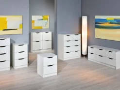 Schuhschrank NOAH 8-B weiß