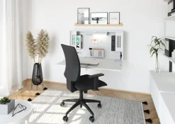 Sekretär 120 cm Weiß