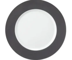 Seltmann Weiden Dessertteller NO LIMITS 6er Set anthrazit/ weiß