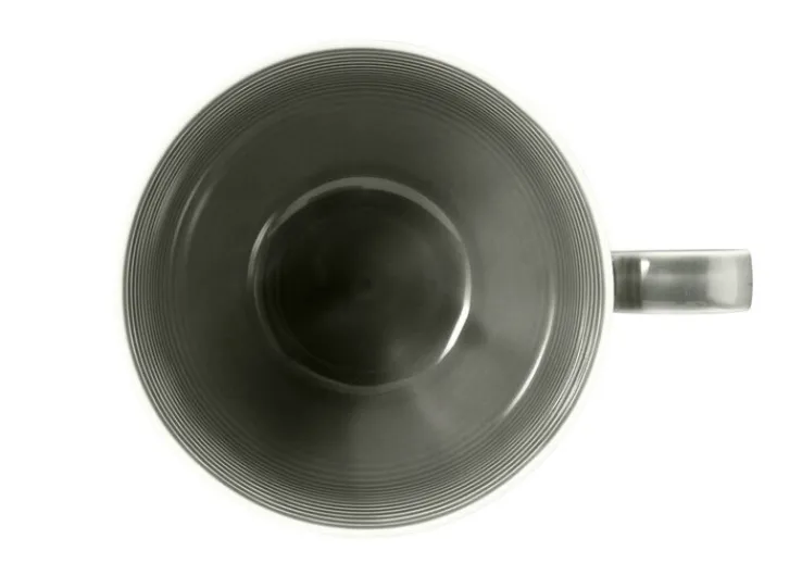 Seltmann Weiden Kaffeetasse BEAT COLOR GLAZE 6er Set perlgrau