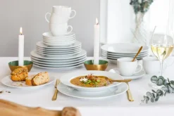 Seltmann Weiden Kombiservice RONDO LIANE 30-teilig weiß