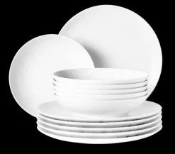 Seltmann Weiden Tafelservice AMINA 12-teilig Porzellan weiß