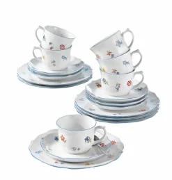 Seltmann Weiden Untertasse SONATE NOSTALGIE weiß/ mehrfarbig