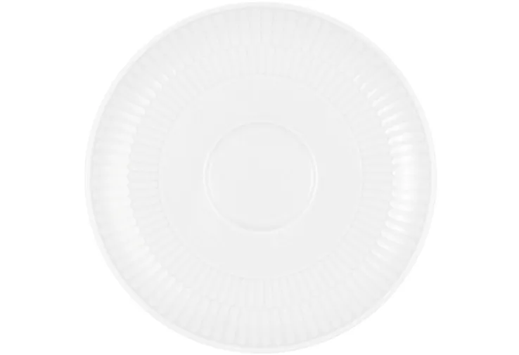 Seltmann Weiden Untertasse AMINA 6er Set Porzellan weiß