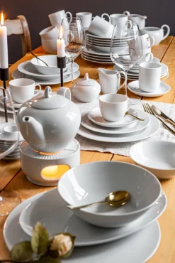 Seltmann Weiden Zuckerdose RONDO LIANE weiß