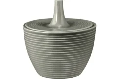 Seltmann Weiden Zuckerdose BEAT COLOR GLAZE perlgrau