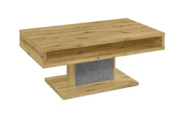 set one by Musterring Couchtisch DELTONA 110x65 cm Eiche Artisan Dekor / Sandstein