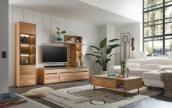 set one by Musterring Couchtisch Jackson 110 x 40 cm Eiche furniert/Eiche Nachbildung