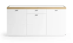QUARTIER Sideboard LANCASTER 180 x 91 cm Eiche Artisan