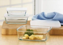 SIMAX Vorratsdose/ Vorratsschale eckig mit Deckel 1000 ml