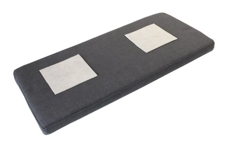 Sitzkissen PANDORO 72 x 33 cm anthrazit