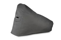 QUARTIER Sitzsack SMOOTH 100 x 85 cm grau