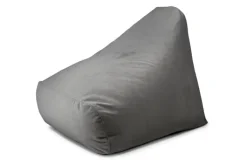 QUARTIER Sitzsack SMOOTH 100 x 85 cm grau