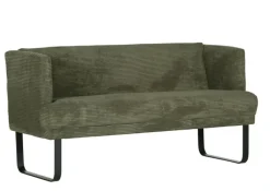 QUARTIER Sofa 2-Sitzer CIRI moosgrün