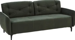 QUARTIER Sofa 3-Sitzer VENTA dunkelgrün