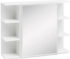 Spiegelschrank 80 x 65 cm weiß