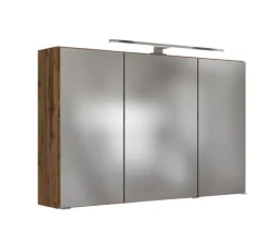 Spiegelschrank BAABE 100 x 66 cm Wotan Eiche