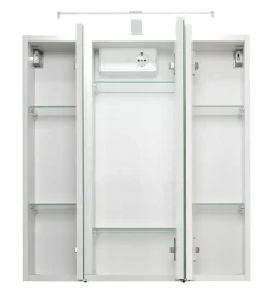 Spiegelschrank CARDIFF 60 x 64 cm Weiß