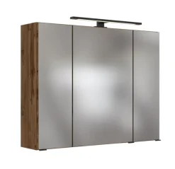 Spiegelschrank LUZERN 80 x 64 cm Wotan Eiche