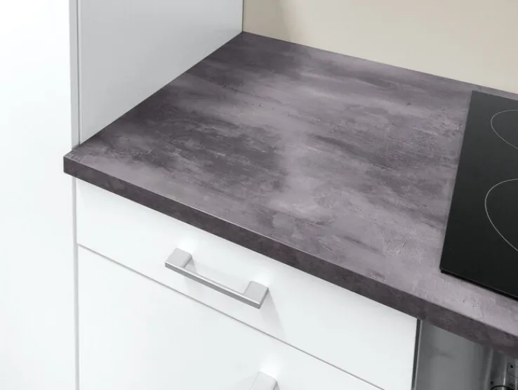 QUARTIER Spülenunterschrank PETE weiß