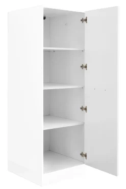 QUARTIER Stauraumschrank MR. SAUBER weiß