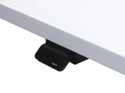 Stehtisch 120 x 67,2 cm Weiß/ Silber