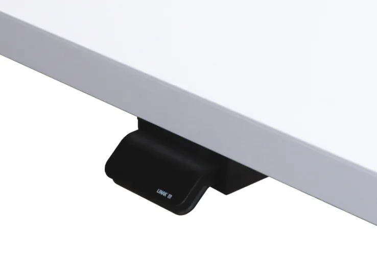 Stehtisch 120 x 67,2 cm Weiß/ Silber