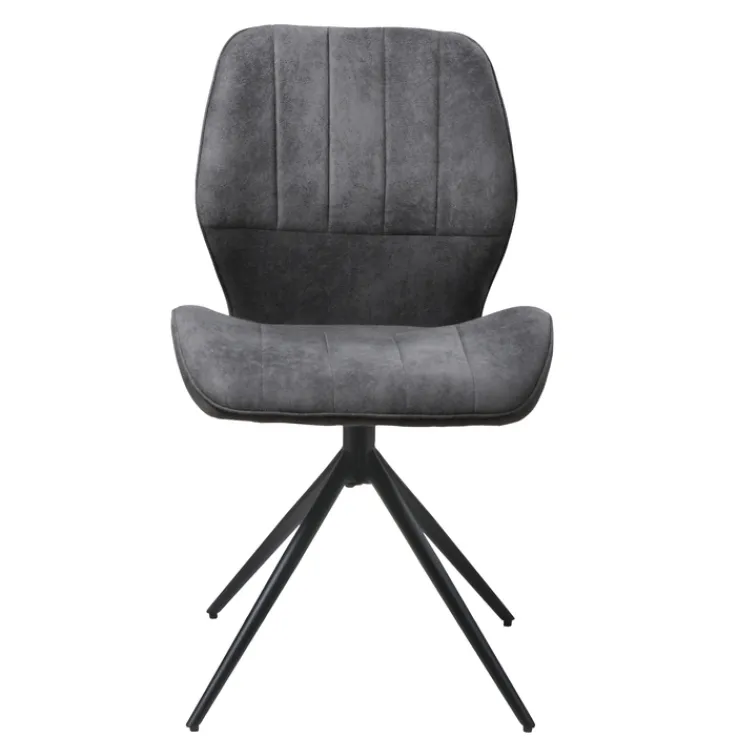 QUARTIER Stuhl VERMONT grau/schwarz