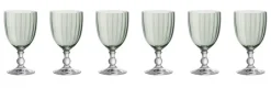 TAFELWERT Rotweinkelch GIORGIA 6er Set rauchgrün